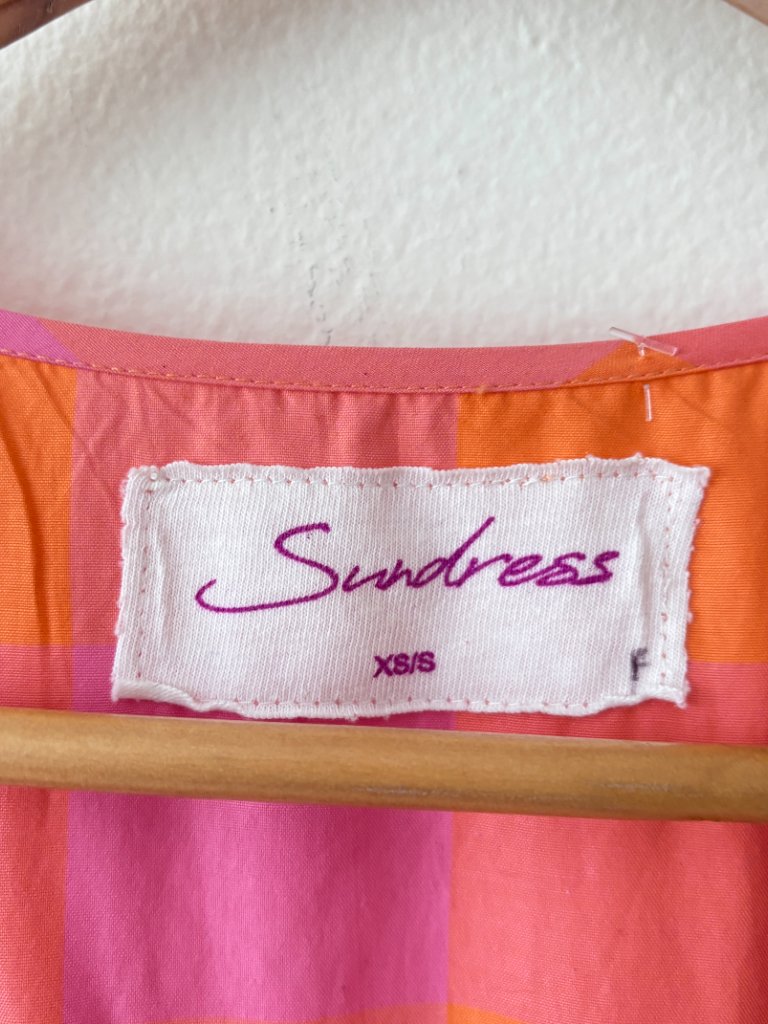 Sundress Shandrani Gingham Maxi Dress — image 8 of 8